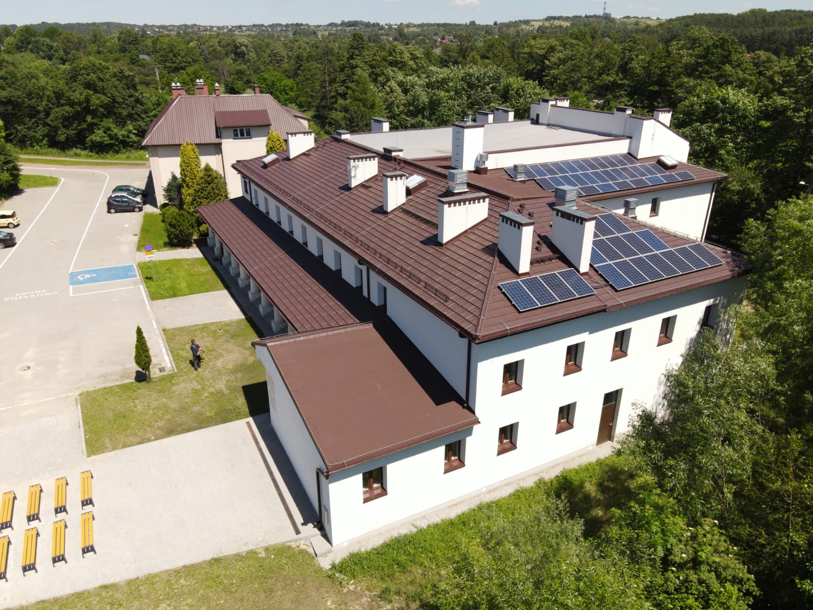 Stone-coated metal slate roof install Houston