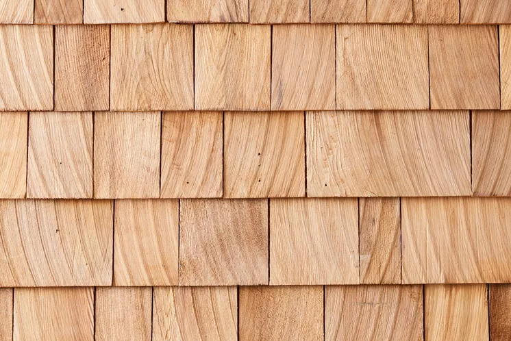 Wood siding logo for O&M Construction