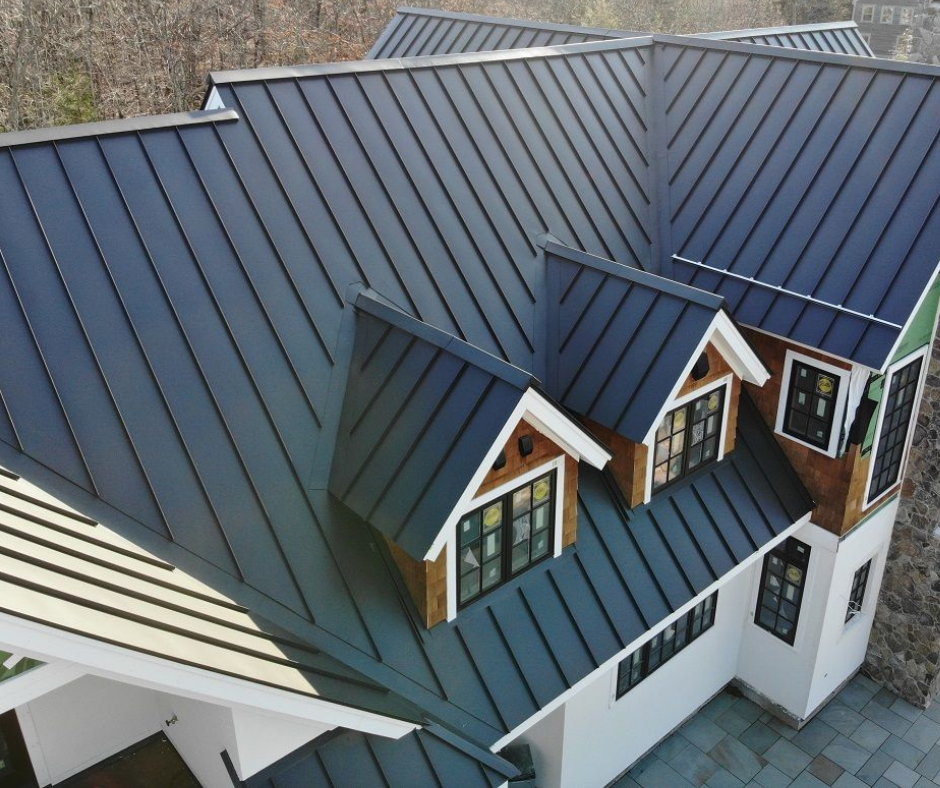 Standing seam metal roof