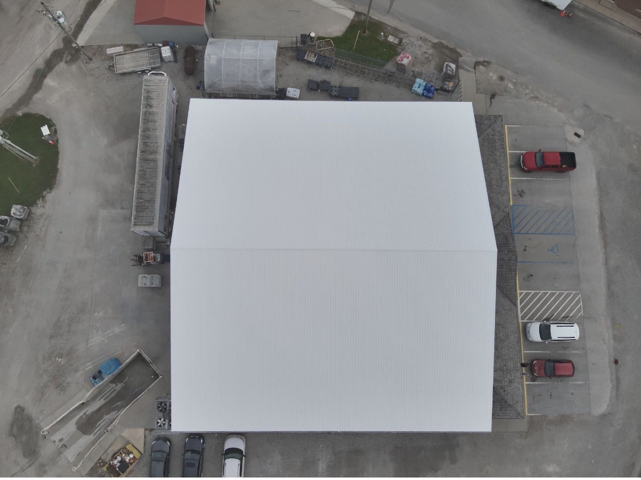 Metal restoration emergency roof repair