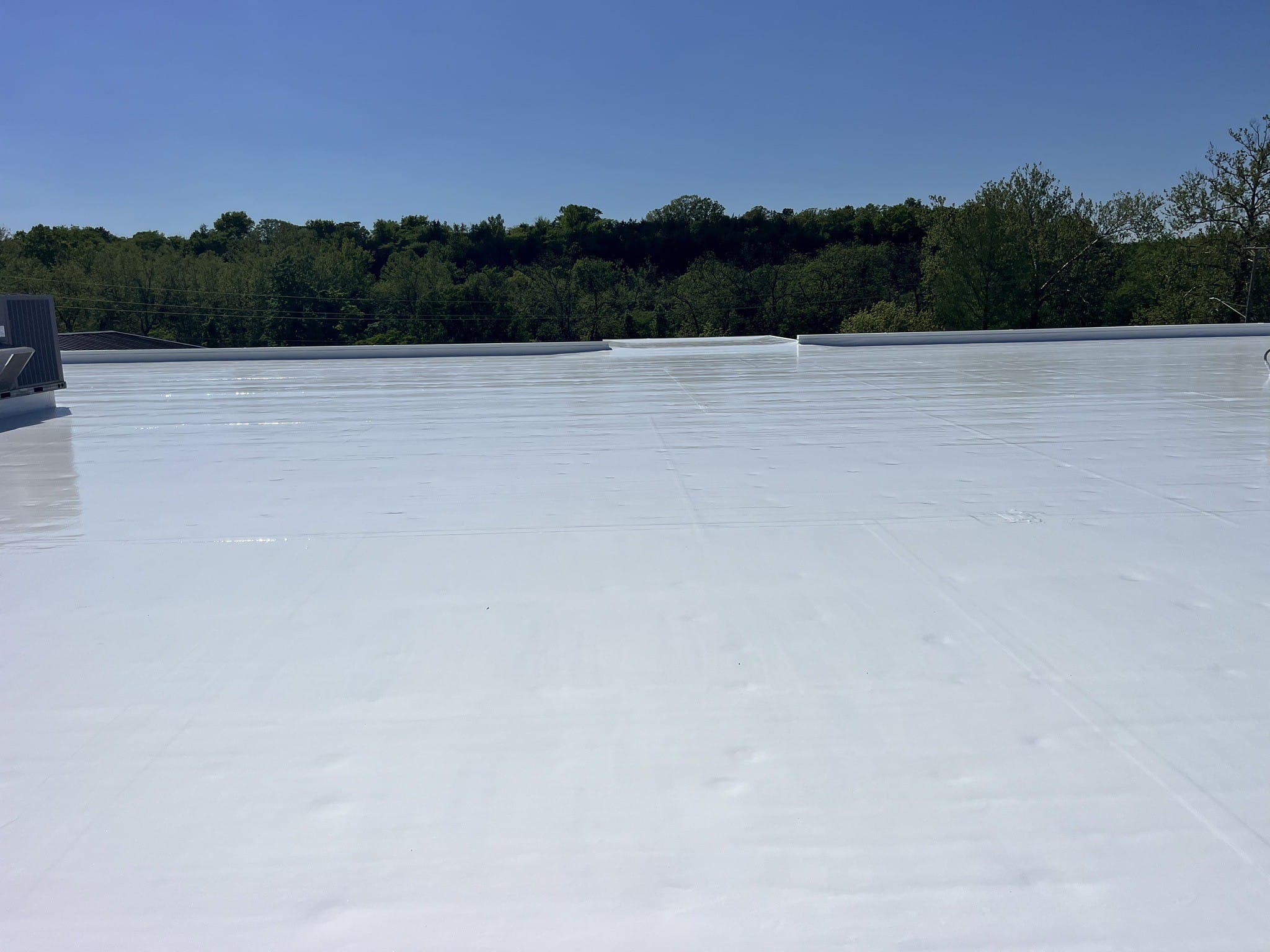 Membrane restoration industrial building