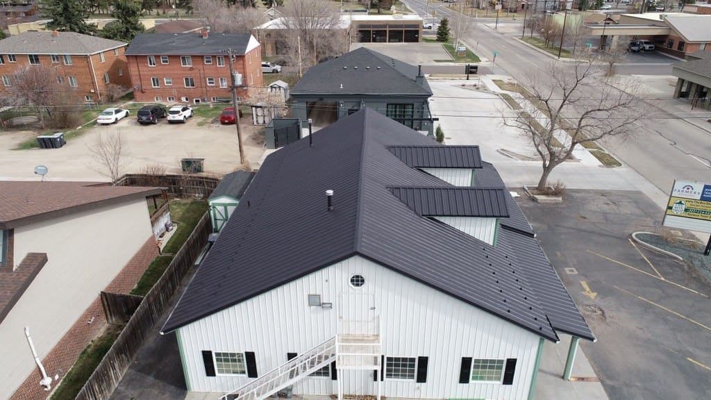 Metal restoration commercial building