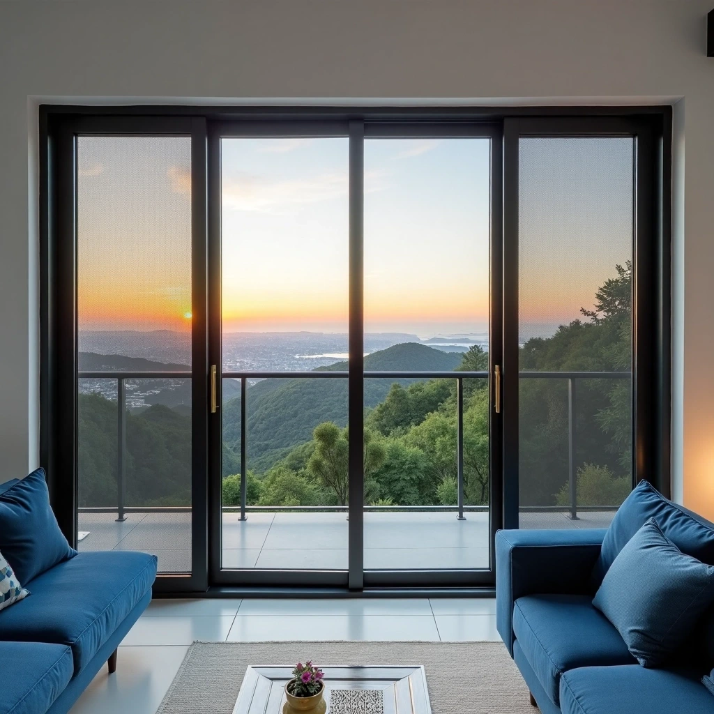 Modern aluminum windows for commercial and residential use