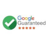 Google Guaranteed badge – verified and screened roofing contractor by Google Local Services