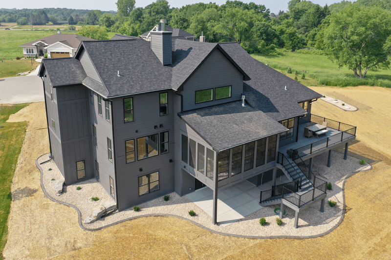 LP SmartSide engineered wood siding detail showing texture and quality